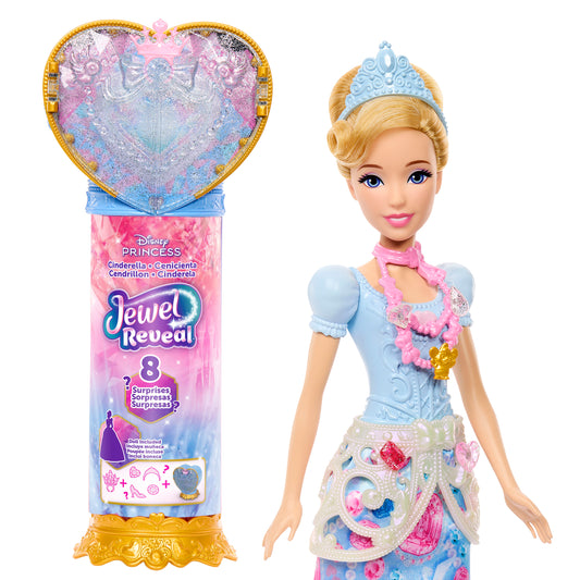 Cinderella Heart Wand with Doll and Accessories Set