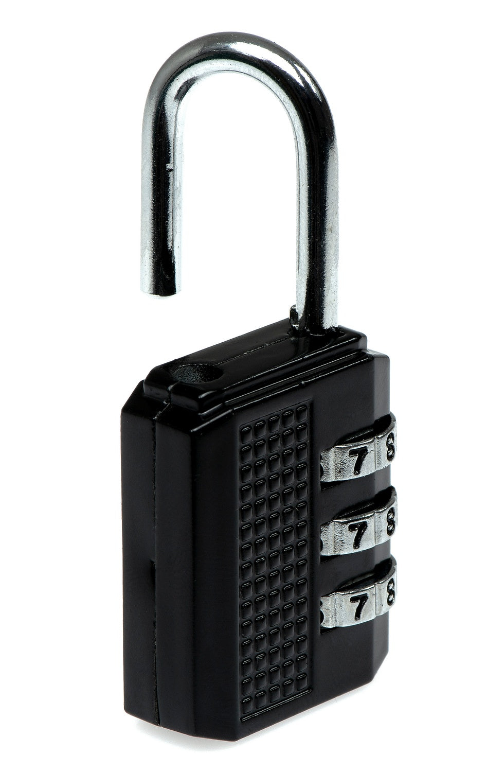 Cipher padlock latch for suitcase