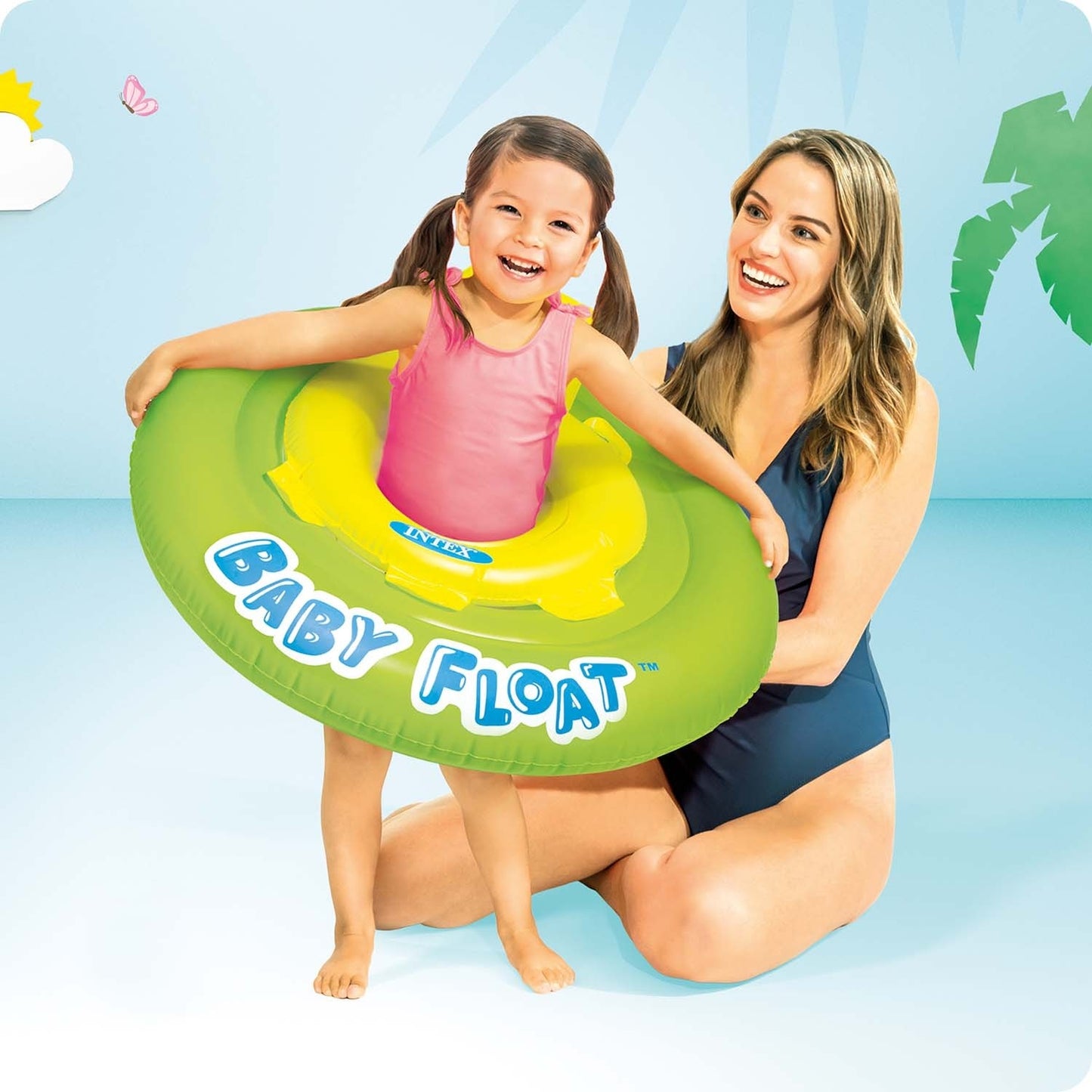 Circle Seat for learning to swim, diameter 76 cm INTEX 56588