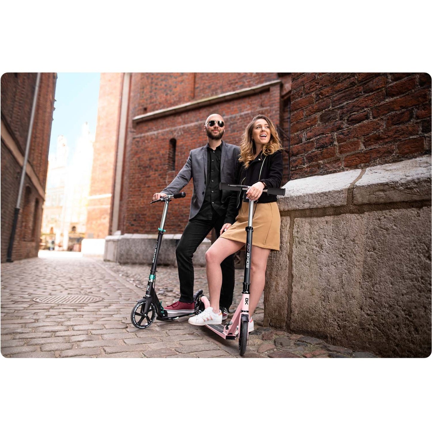 City scooter Soke Black/Pink