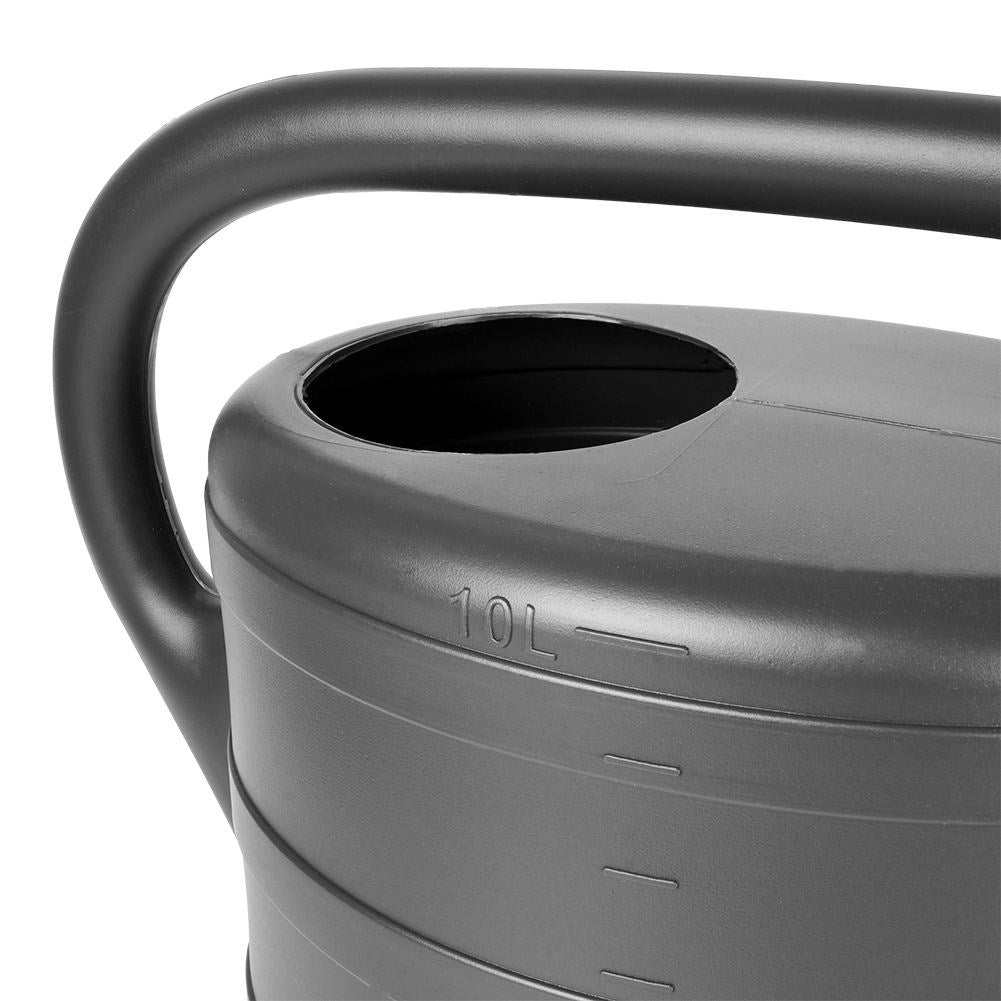 Classic 10L Water Jug in Anthracite with Strainer and Measurements