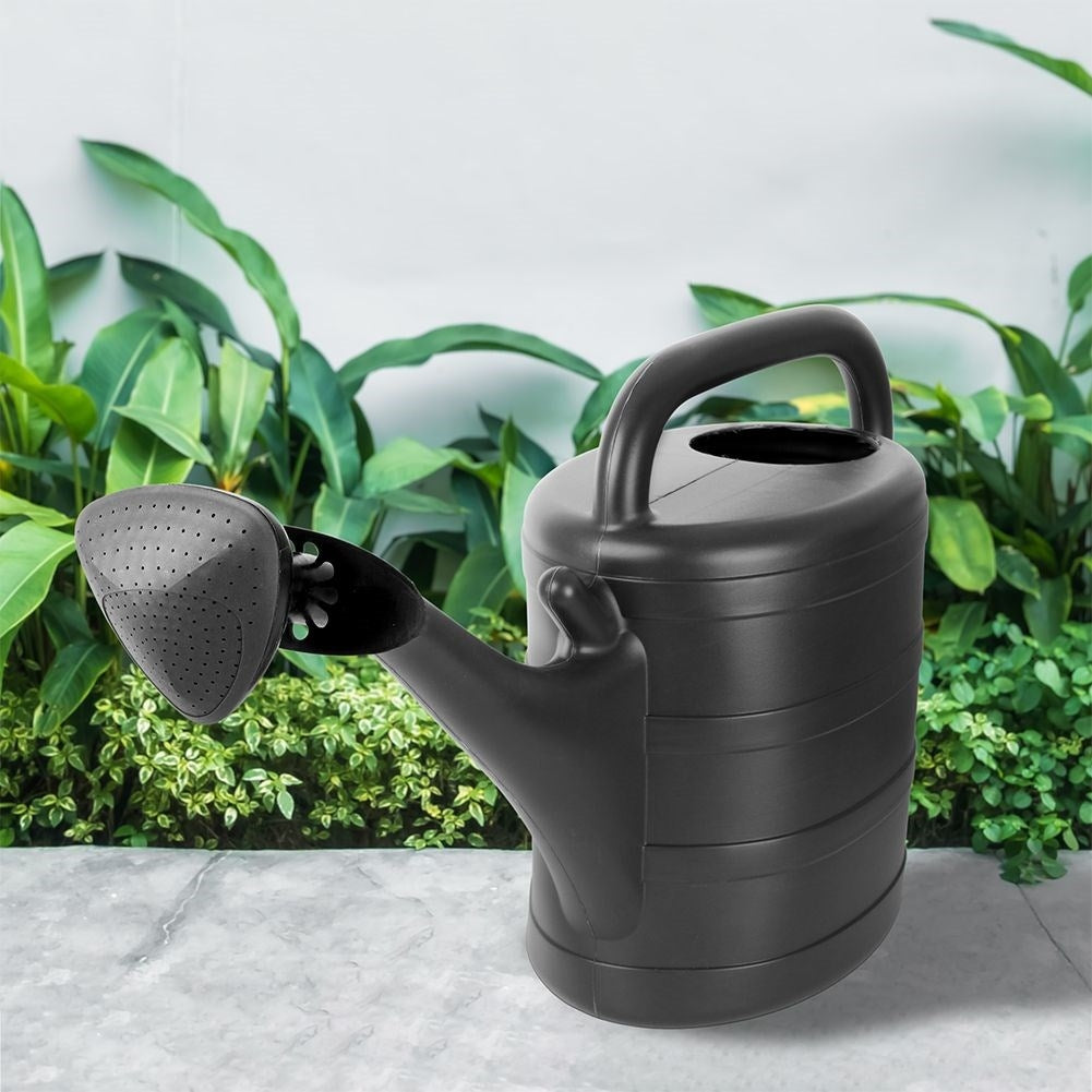 Classic 10L Water Jug in Anthracite with Strainer and Measurements