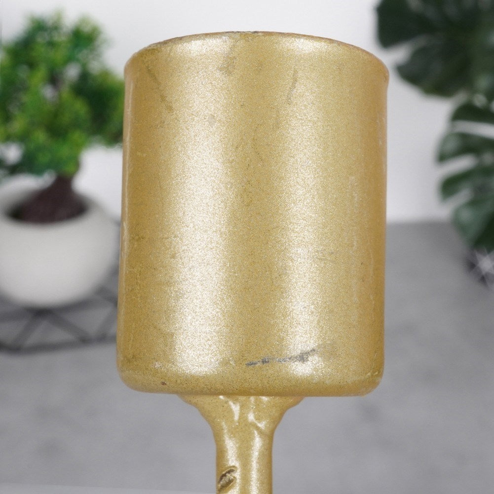 Classic Gold Candlestick for Long Candles