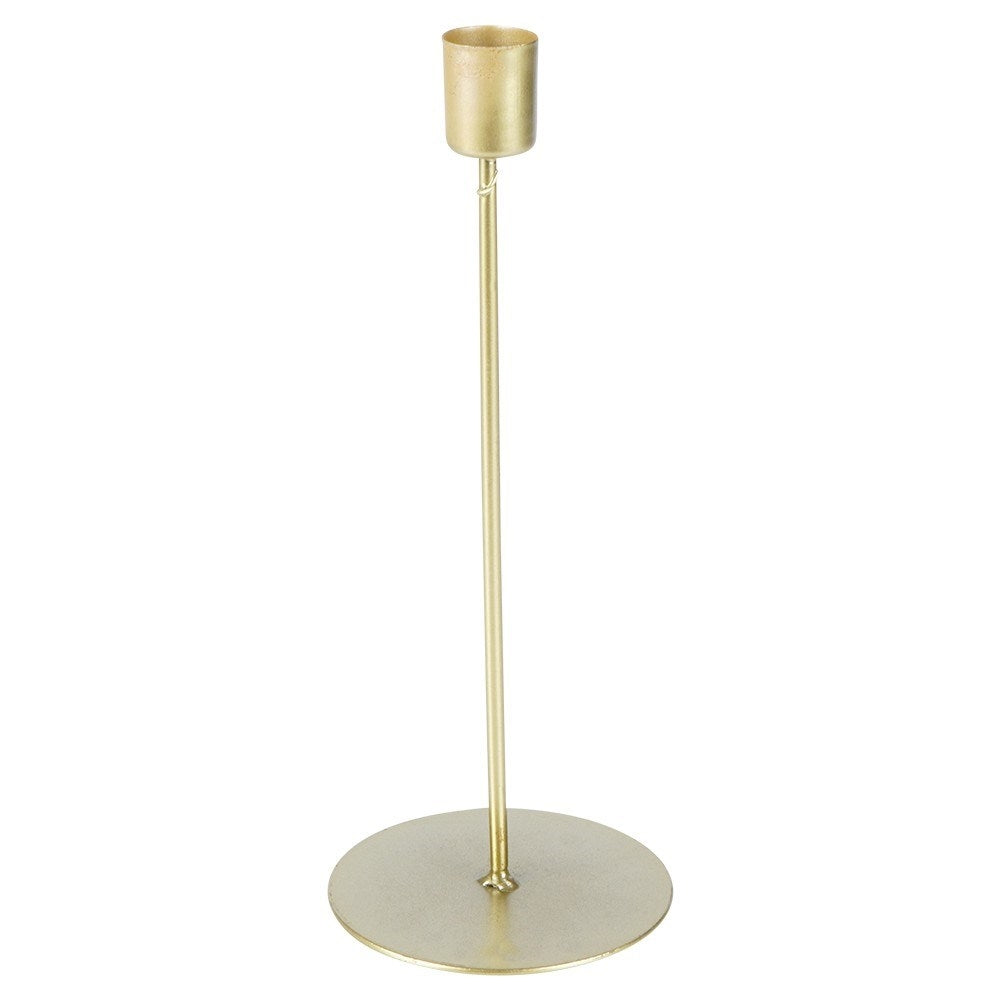 Classic Gold Candlestick for Long Candles