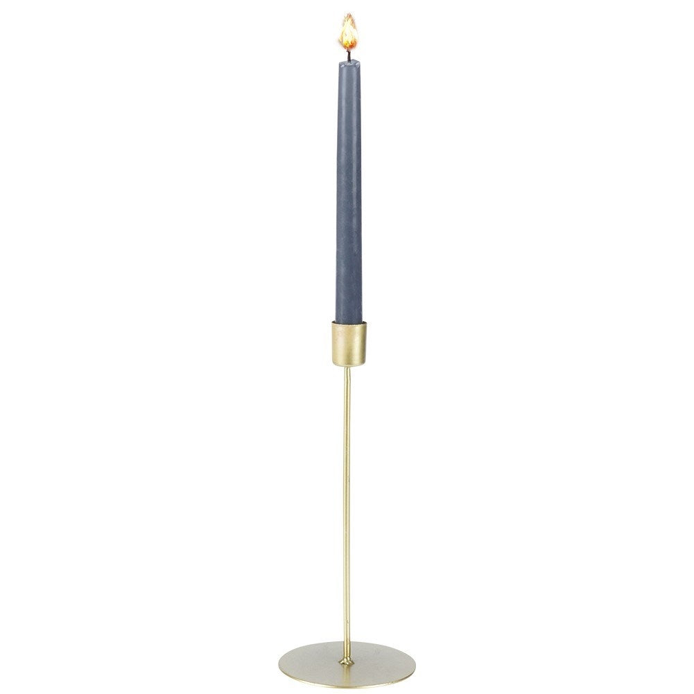 Classic Gold Candlestick for Long Candles