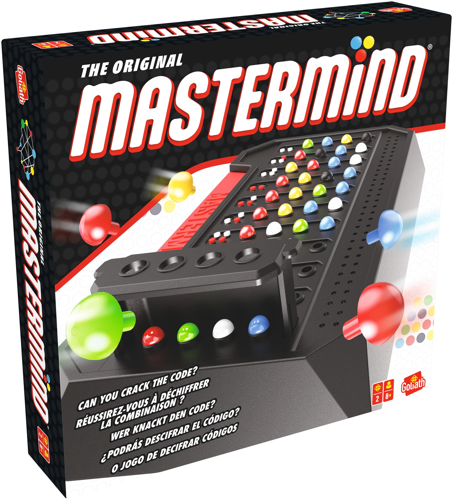 Mastermind Strategy Game, 2 Players, Ages 7+
