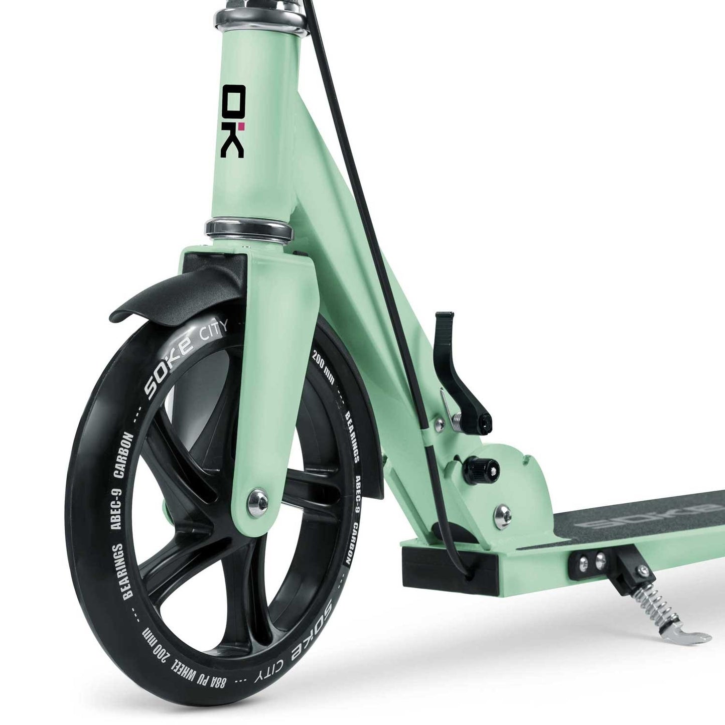 City Scooter with Adjustable Height and Folding Design
