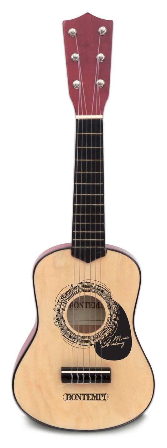 Classical Wooden Guitar for Kids, 55 cm, with Plectrum