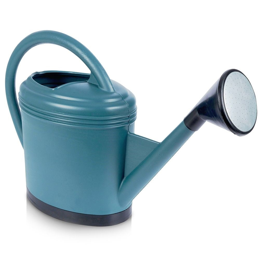 Classic dark green watering can 12L with strainer