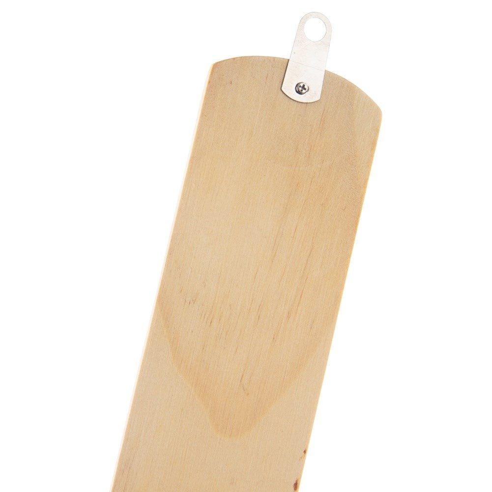 Classic thermometer for indoor and outdoor temperature, wooden material