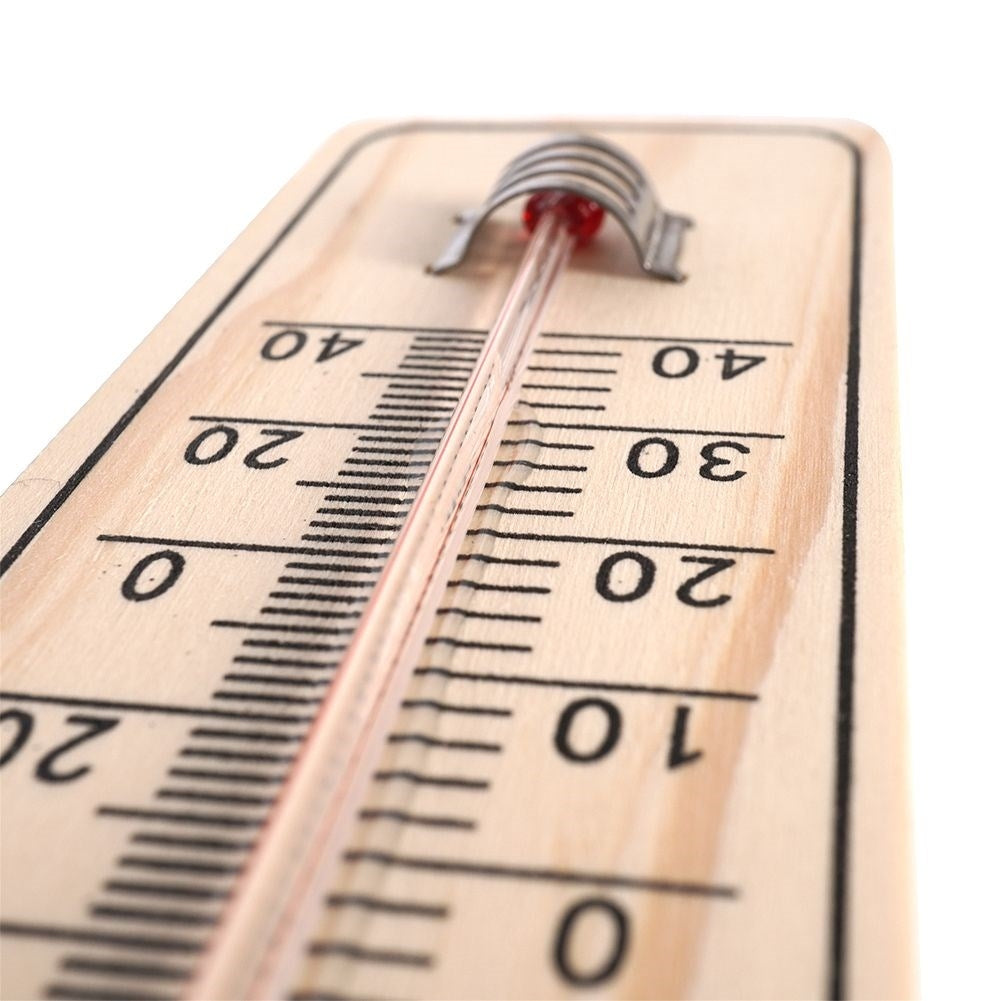 Classic thermometer for indoors and outdoors in MDF board
