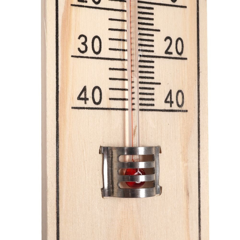 Classic thermometer for indoors and outdoors in MDF board