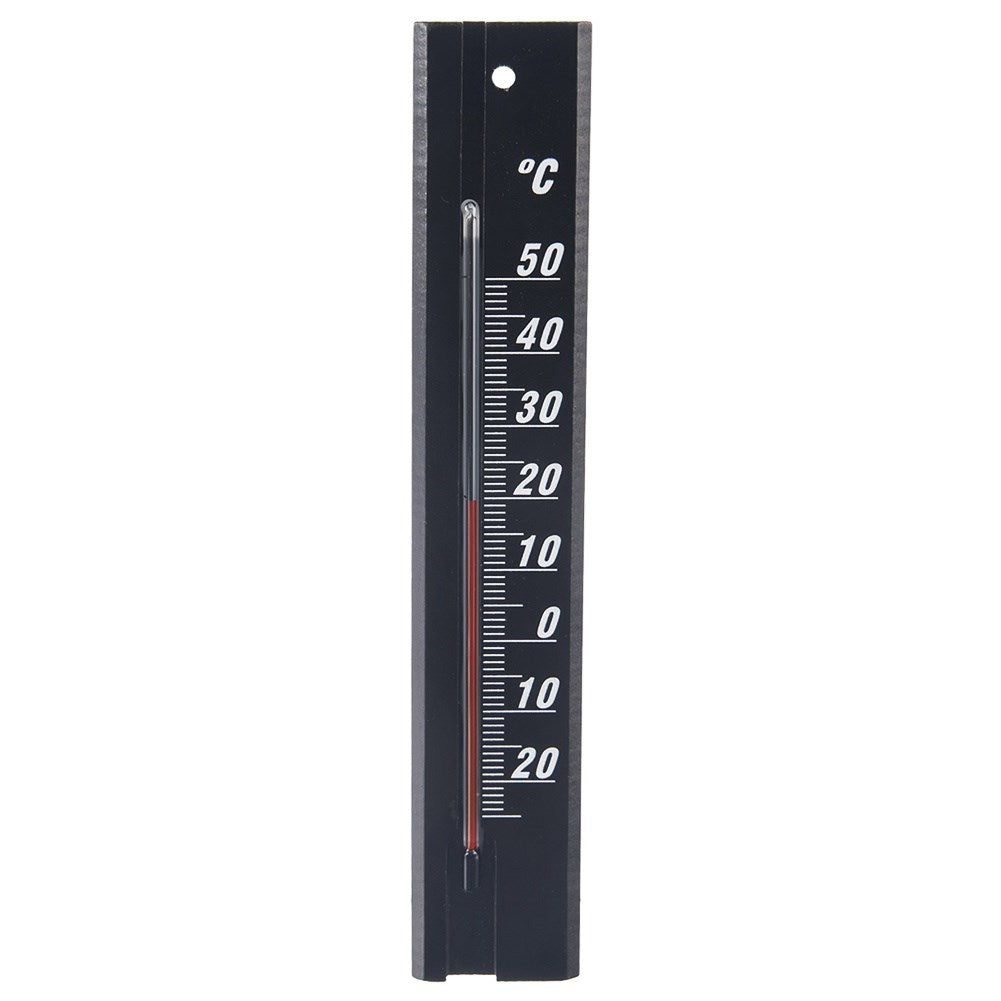 Classic wooden thermometer for indoor and outdoor use