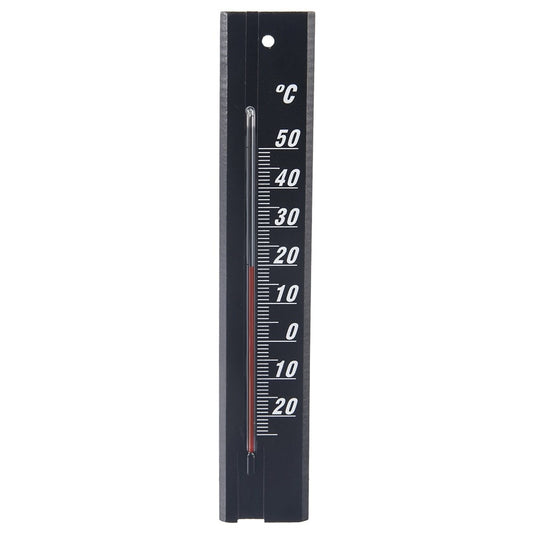 Classic wooden thermometer for indoor and outdoor use