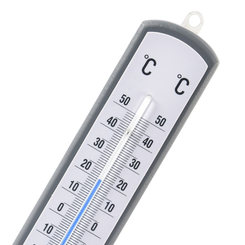 Classic wooden thermometer for indoor and outdoor use
