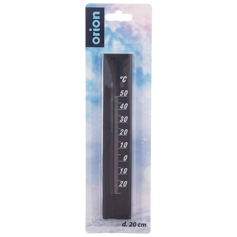 Classic wooden thermometer for indoor and outdoor use