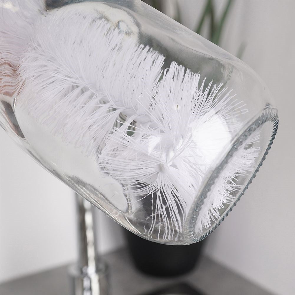 Cleaning brush for bottles, vases and baby bottles