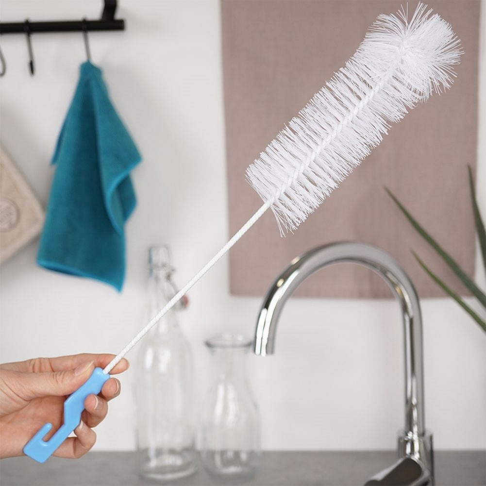 Cleaning brush for bottles, vases and baby bottles