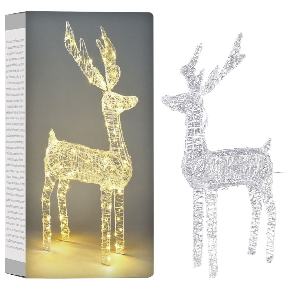 Clean with 100 LED lights for outdoor/indoor Christmas decoration