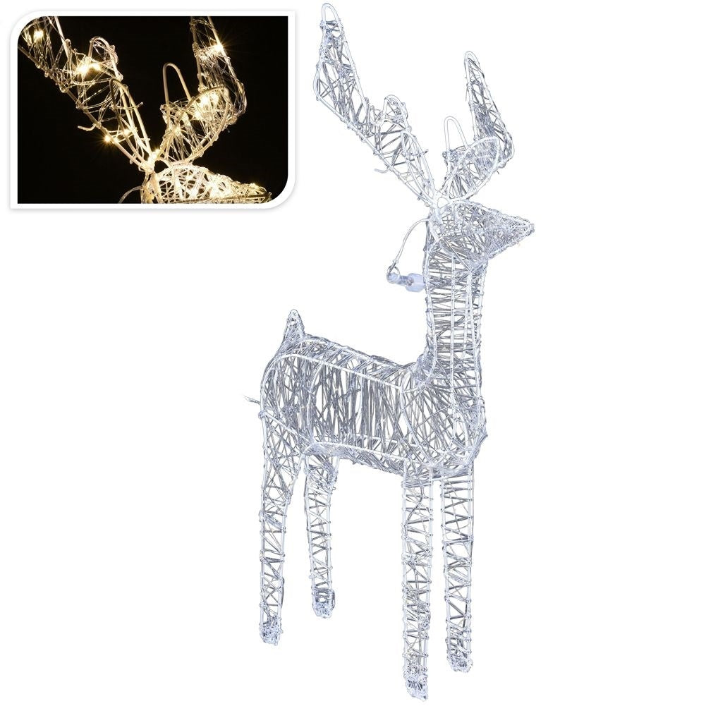 Clean with 80 LED lights - Perfect for Christmas, inside and out