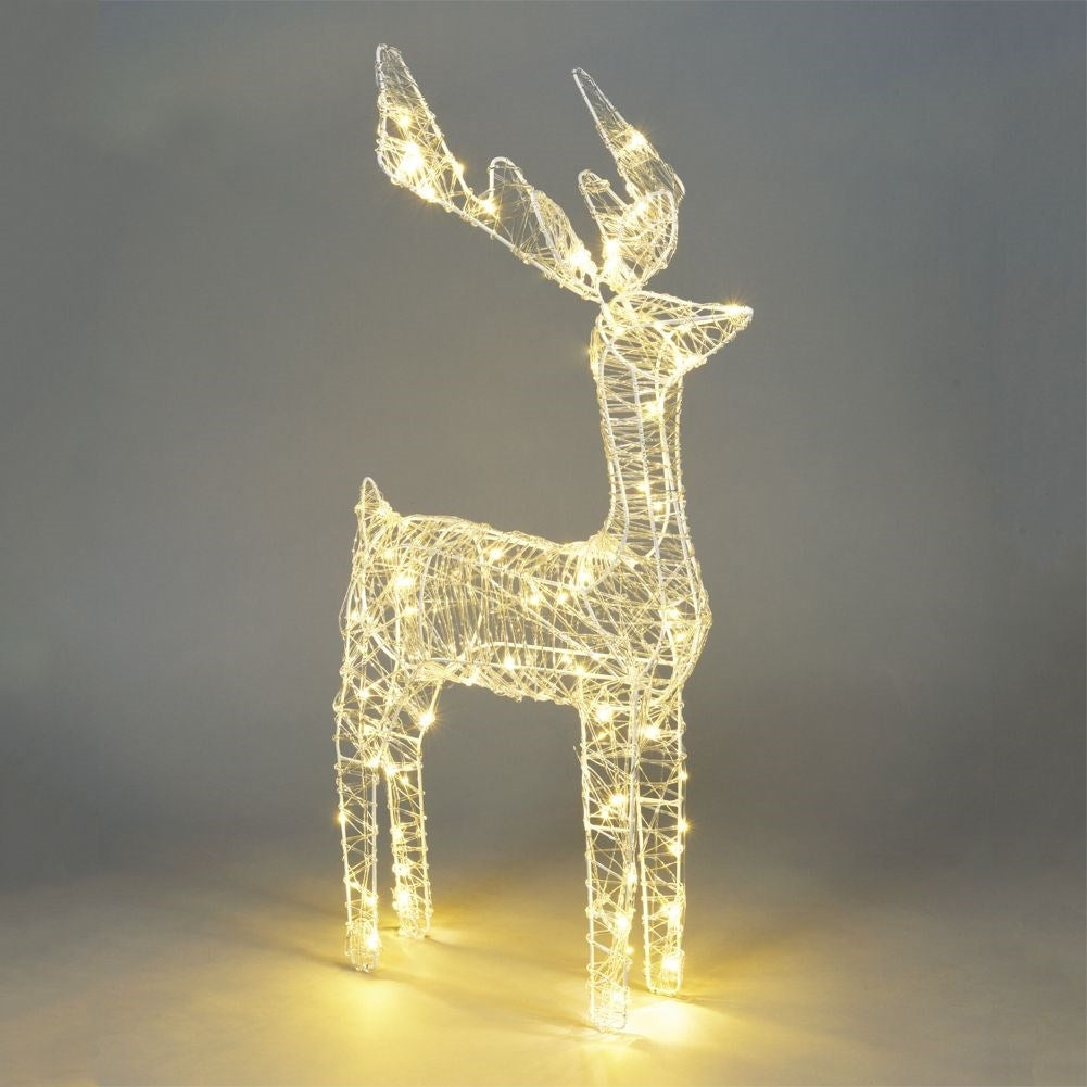 Clean with 80 LED lights - Perfect for Christmas, inside and out