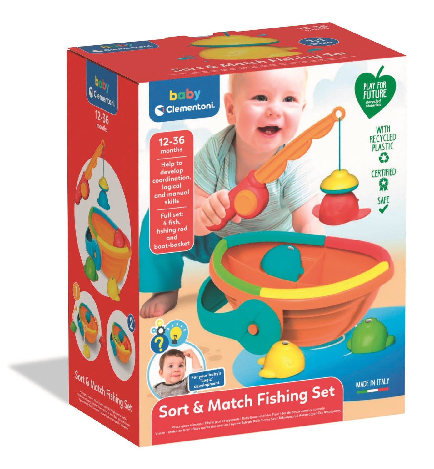 Clem. Sort & Match Fishing Set