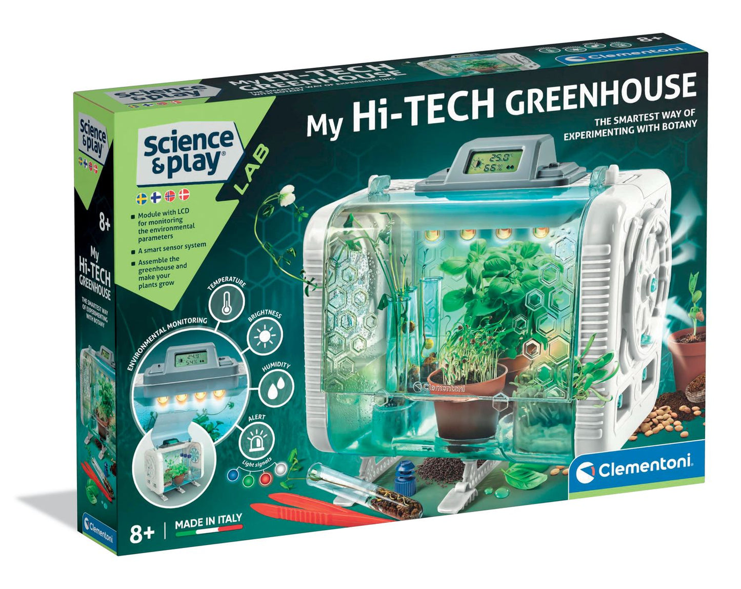 Clementoni My Hi-Tech Greenhouse