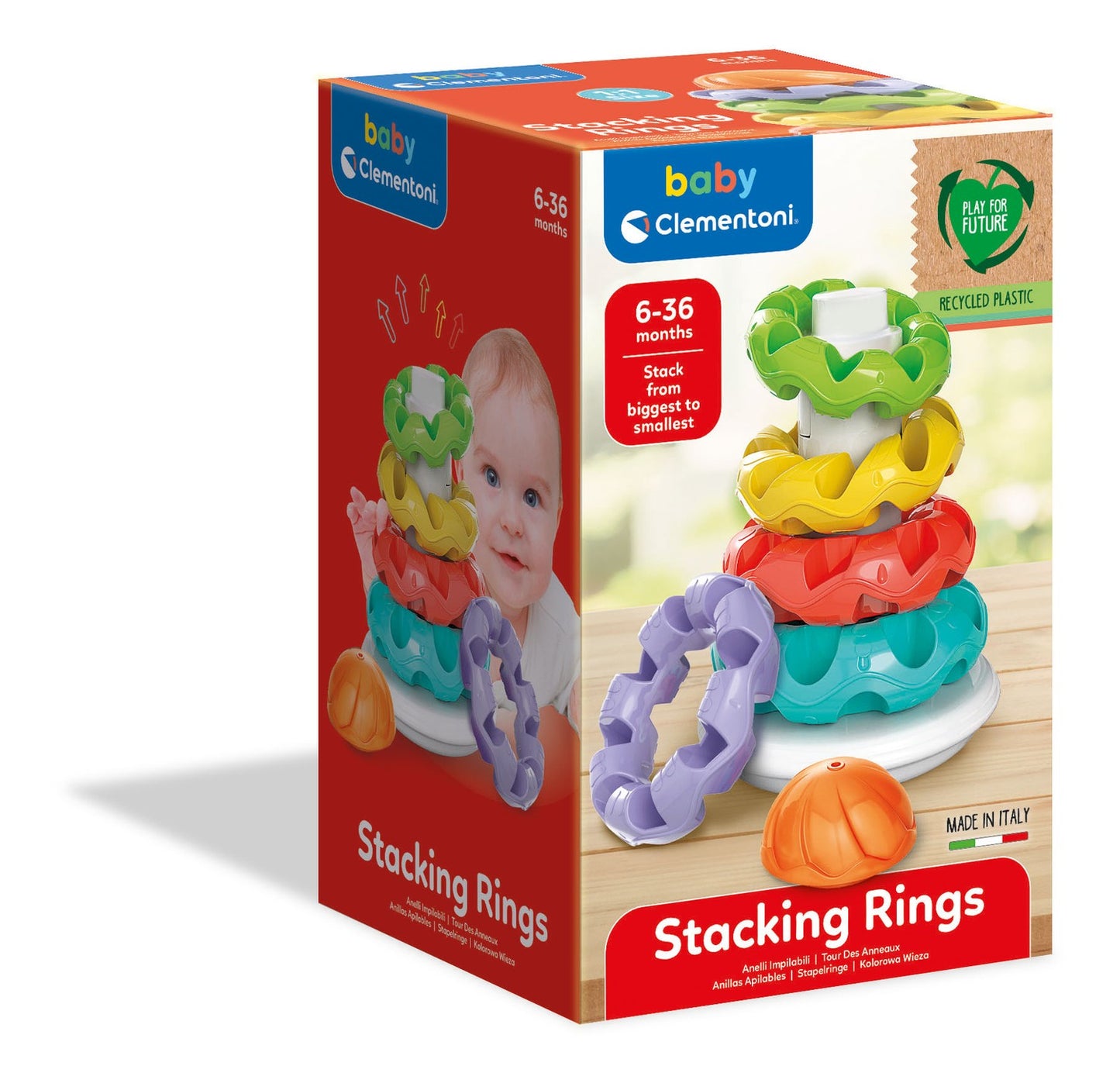 Clementoni Stacking Rings Set
