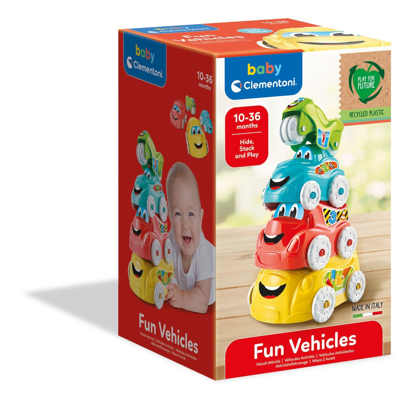 Clementoni Stacking Vehicles