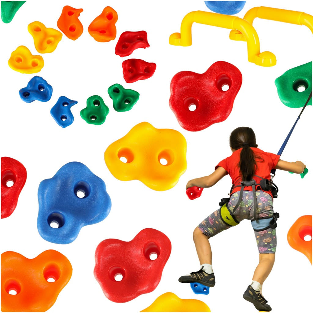 Climbing stone holders for children 10 pcs