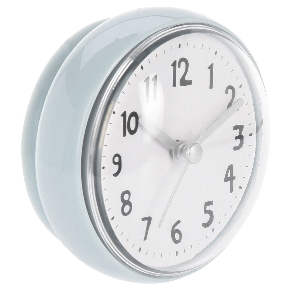 Clock with Suction Cup, Waterproof, 7.5 cm Diameter
