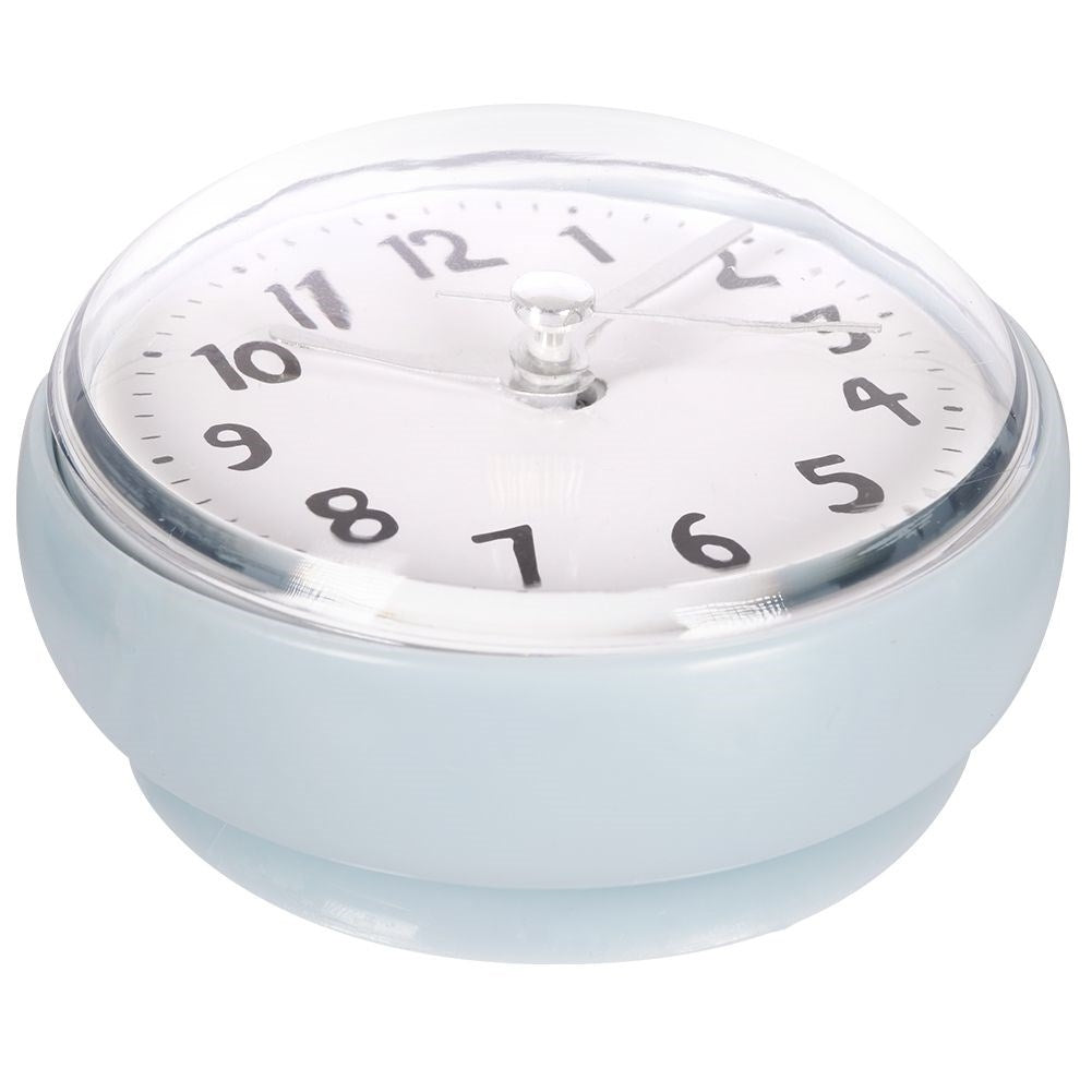 Clock with Suction Cup, Waterproof, 7.5 cm Diameter