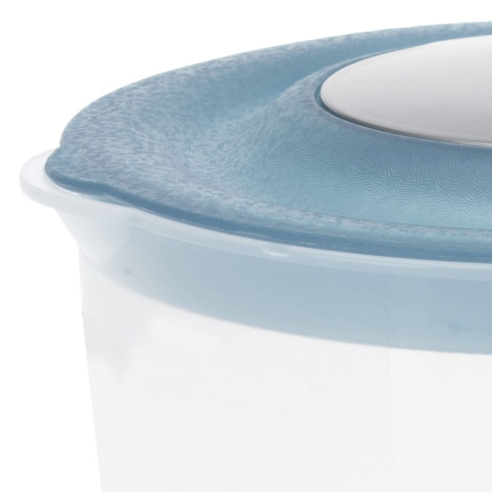 Closed Bowl for Easy Mixing with Lid and Measuring Scale