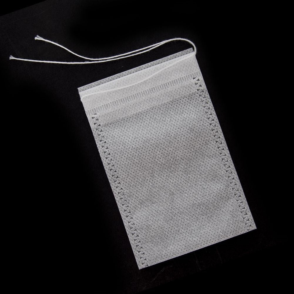 Cloth bags for tea, herbs & coffee - 50 in a dispenser box