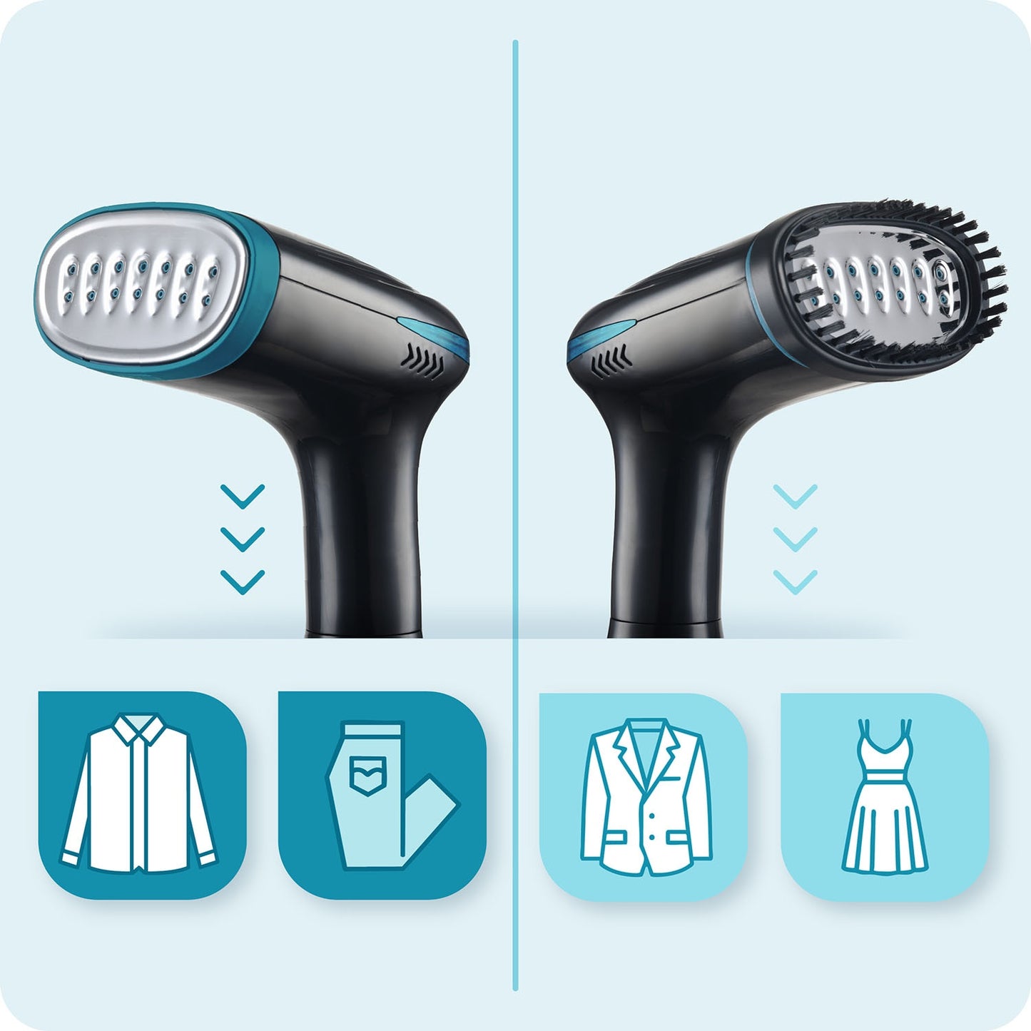 Clothes Steamer 1500W – Handheld Fabric Wrinkle Remover
