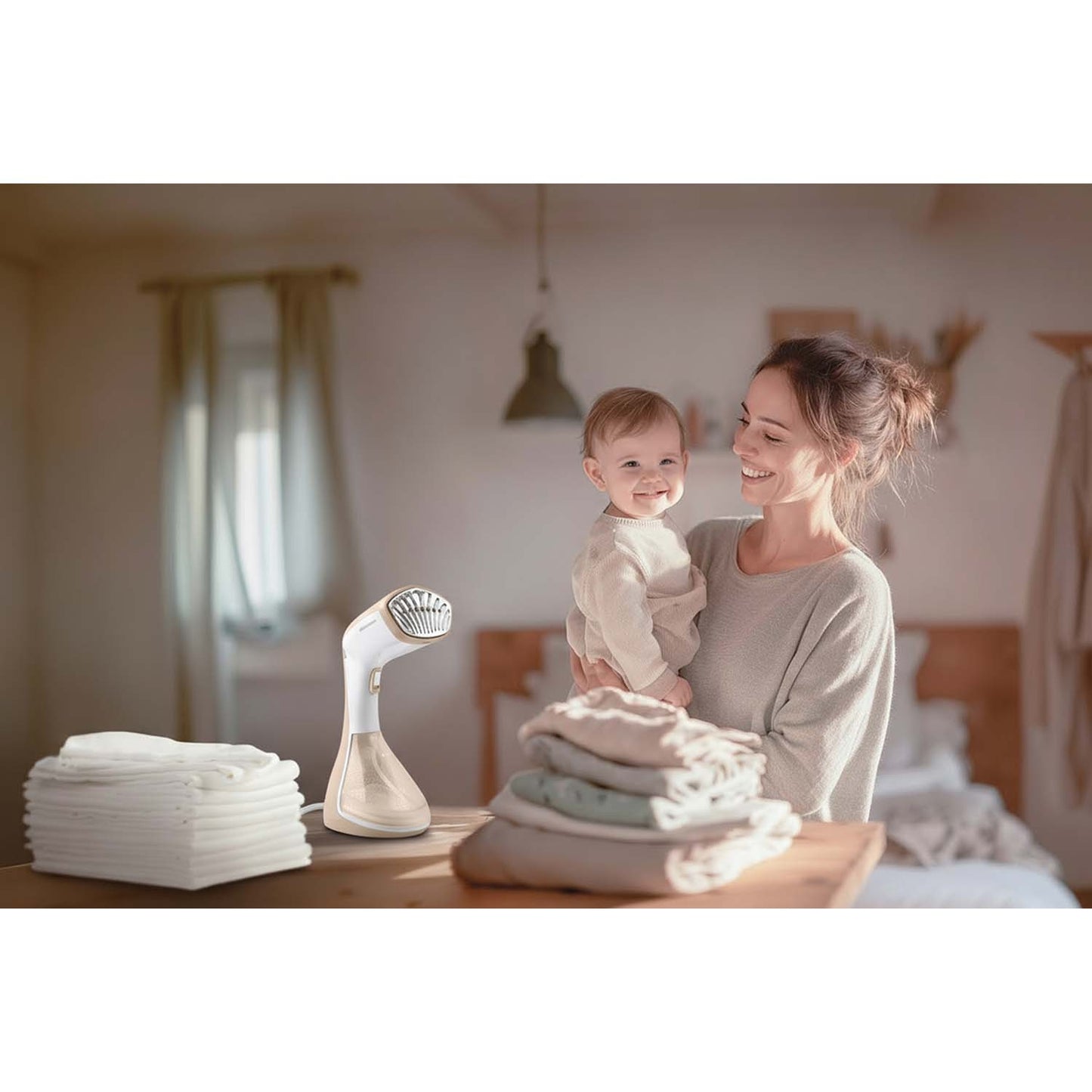 Clothes Steamer 1600W, 230ml Tank, 26g/min Steam Output