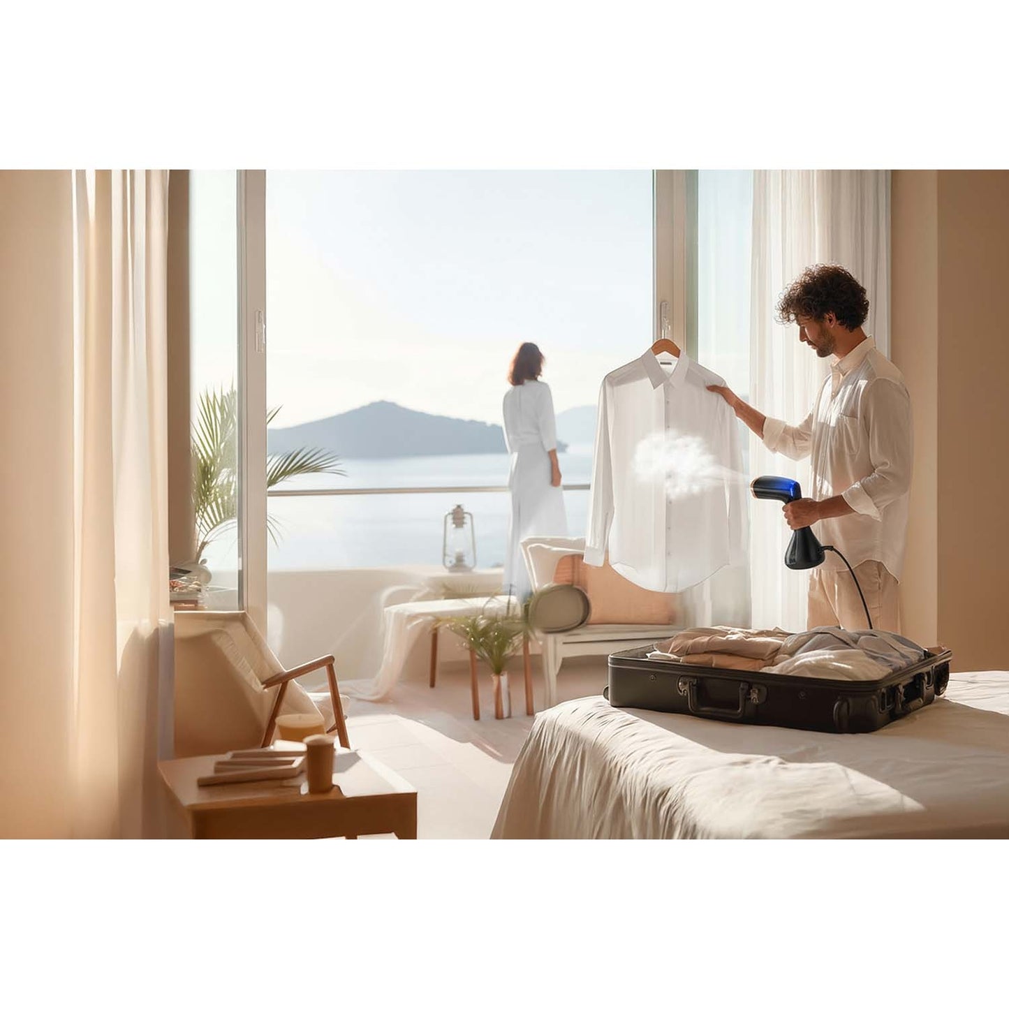 Clothes Steamer 1600W, 230ml Water Tank