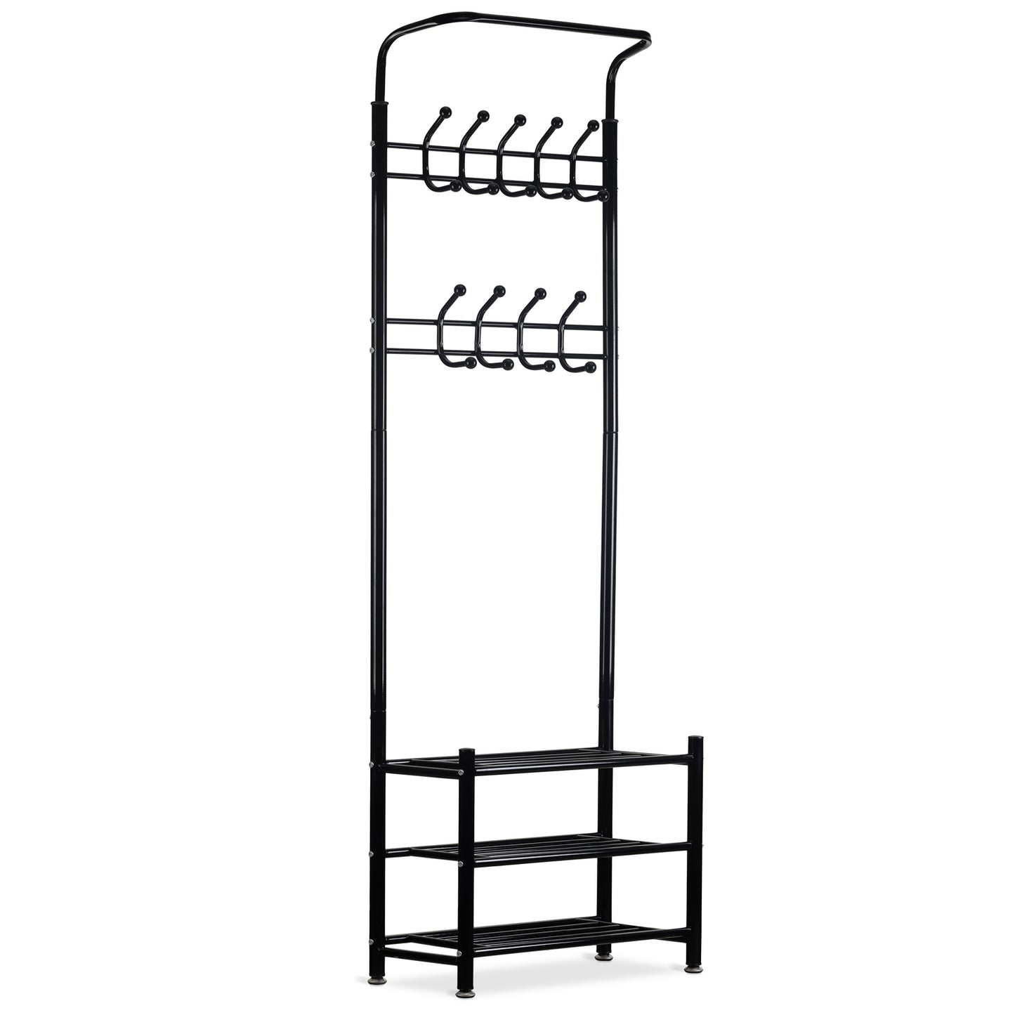 Clothes hanger + cabinet, shelf, shoe shelf ModernHome