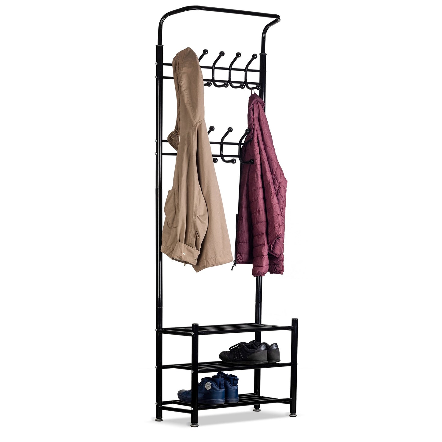 Clothes hanger + cabinet, shelf, shoe shelf ModernHome