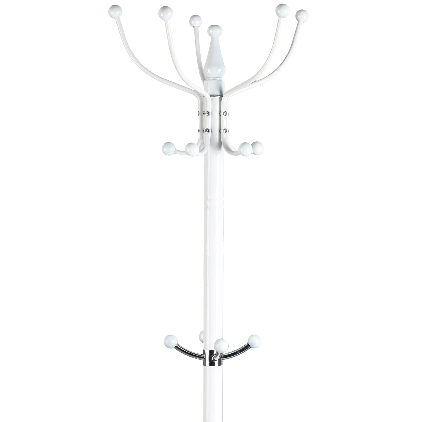 Clothes hanger clothing stand stable base white