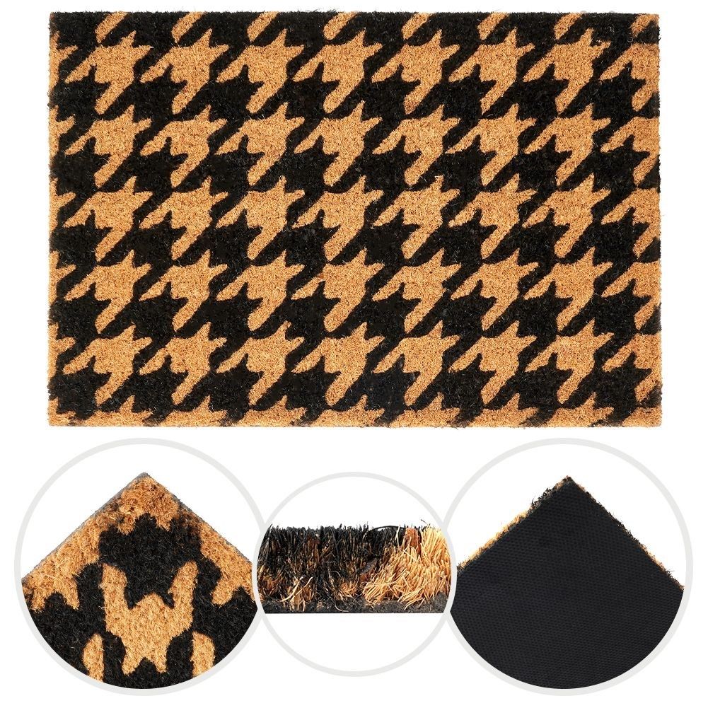 Coconut fiber Shoe scraper: First & Second Contact, Outdoor friendly