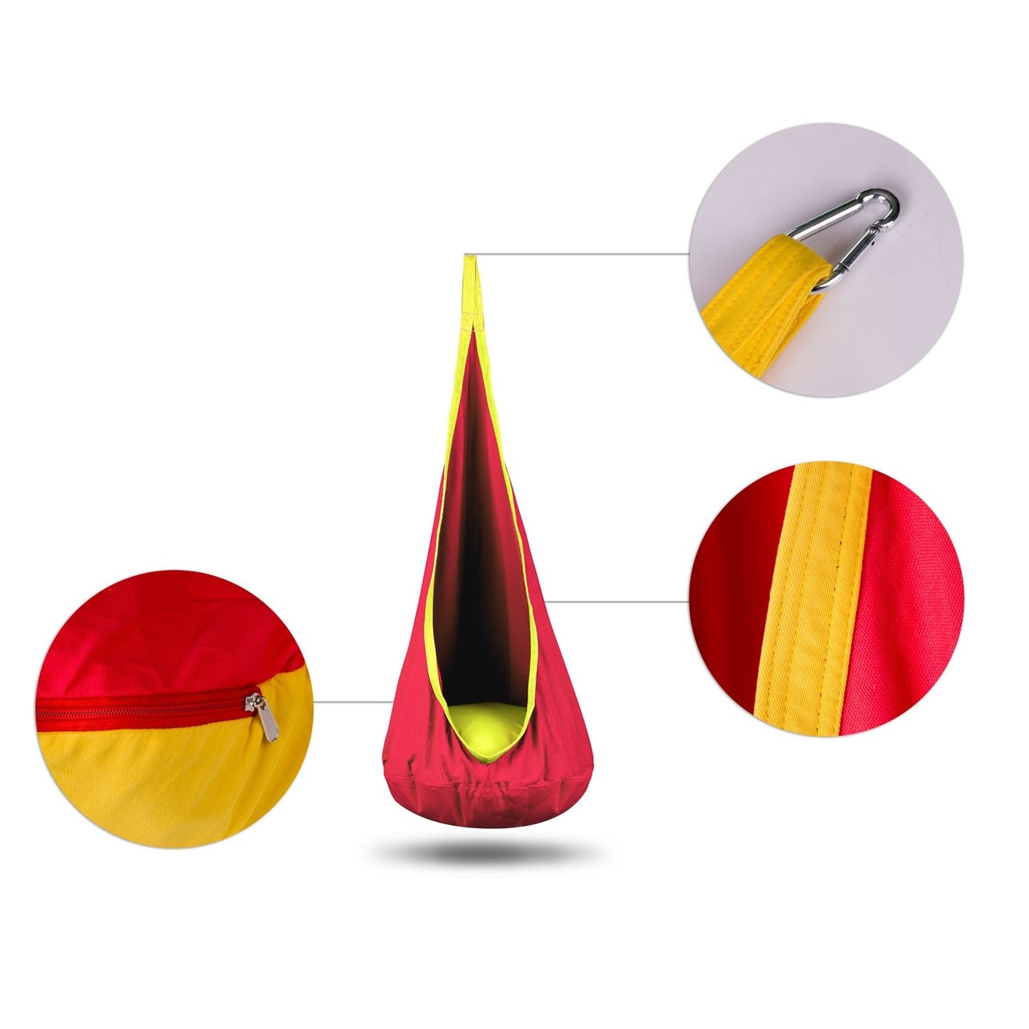 Cocoon hanging chair Neo-Sport red