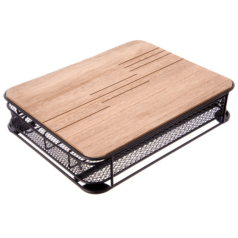 Coffee Capsule Organizer, Metal, Black