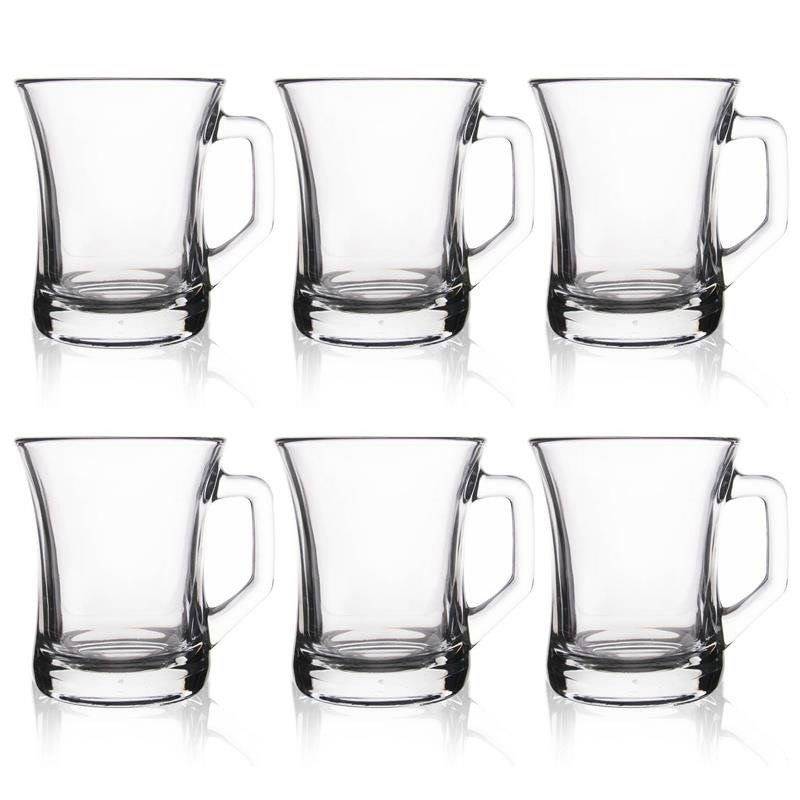Coffee and tea glasses 200 ml 6 pcs.