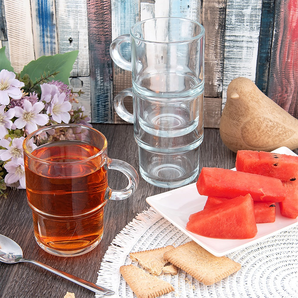 Coffee and tea glasses 350 ml 6 pcs.
