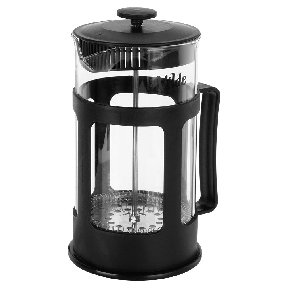 Coffee and tea piston maker, glass, 1 l