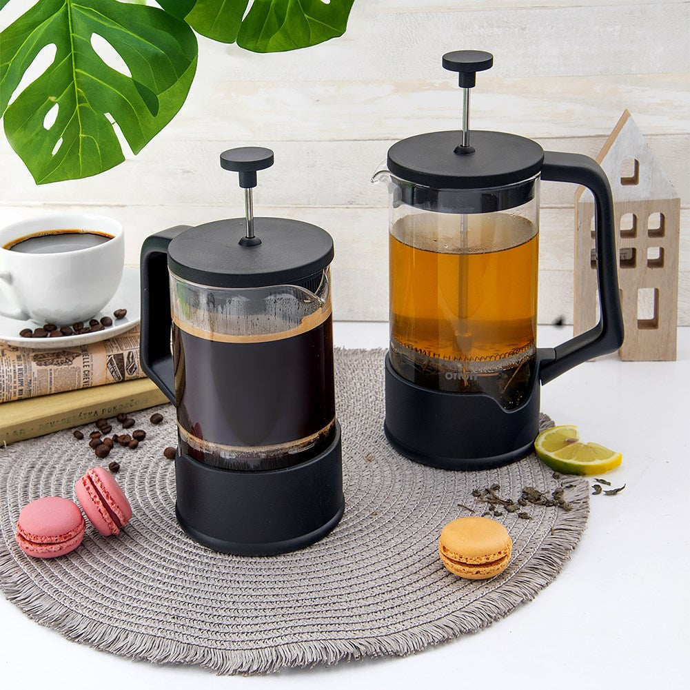 Coffee and tea piston maker, glass, 900 ml