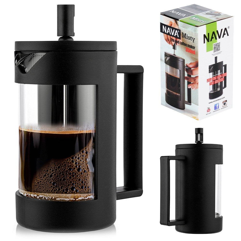 Coffee and tea piston maker glass MISTY 350 ml