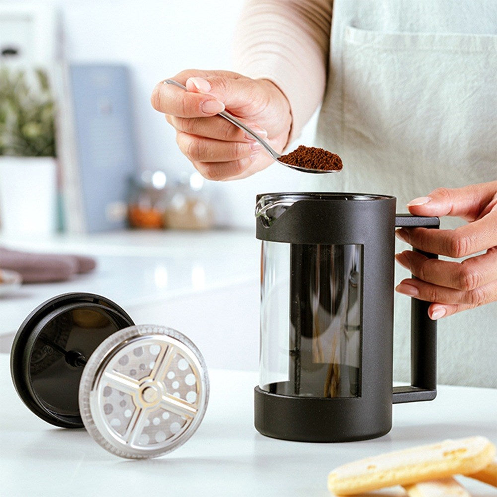 Coffee and tea piston maker glass MISTY 350 ml