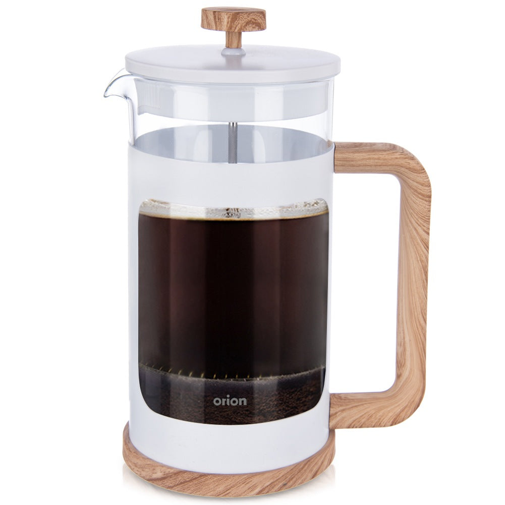 Coffee and tea piston maker, glass, WHITELINE, 1 l